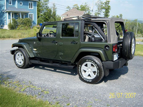 JEEP WRANGLER UNLIMITED SAHARA 2007