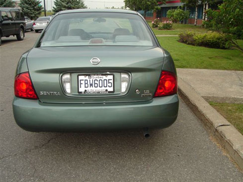 NISSAN SENTRA SPÉCIAL 2005